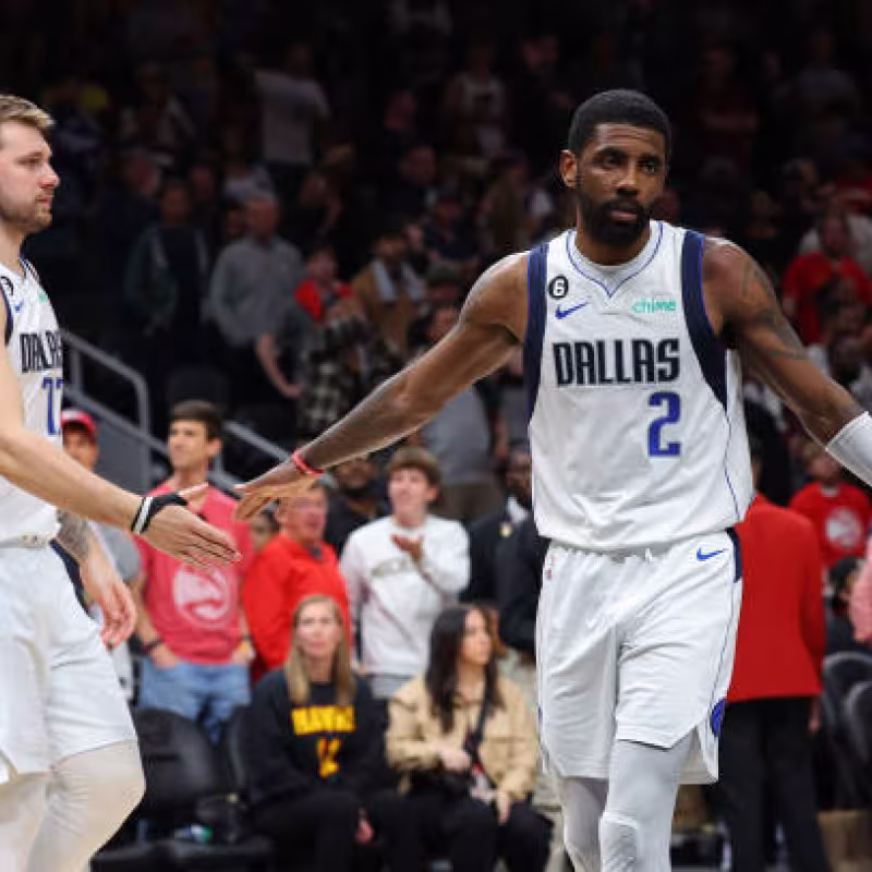 Doncic e Irving, pareja ideal. Foto: gettyimages