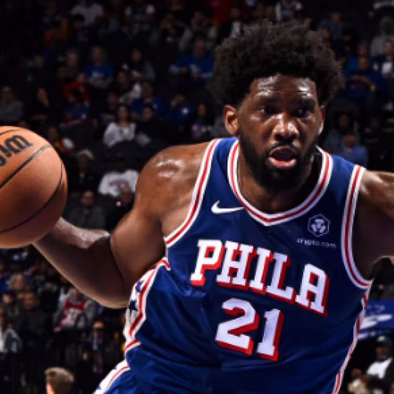 Joel Embiid, jugador de Philadephia 76ers.
