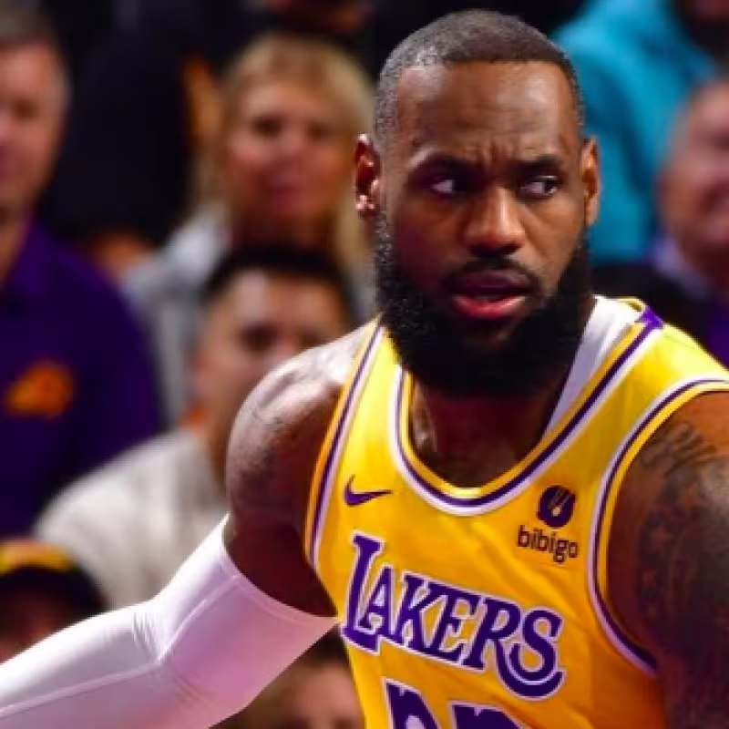LeBron James, estrella de Los Angeles Lakers.