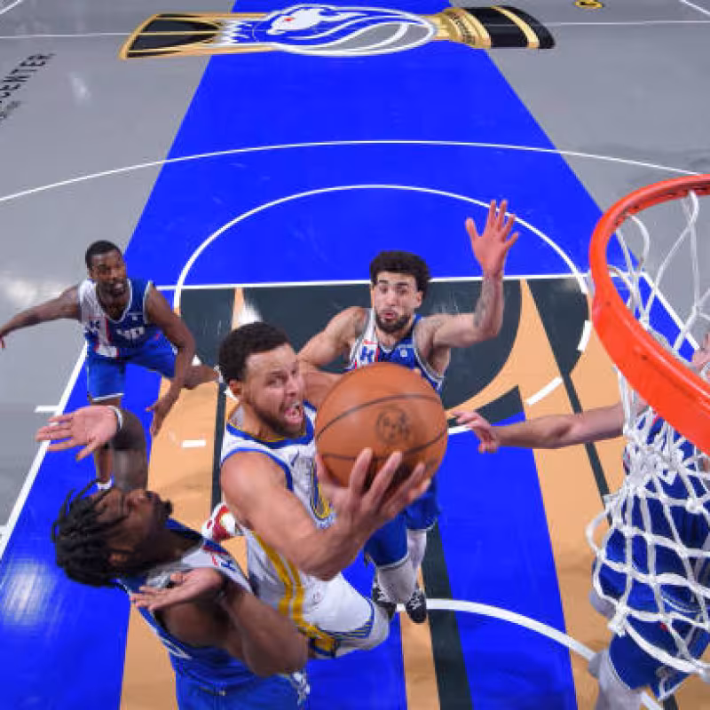 Curiosa lucha por play-in en NBA. Foto: gettyimages
