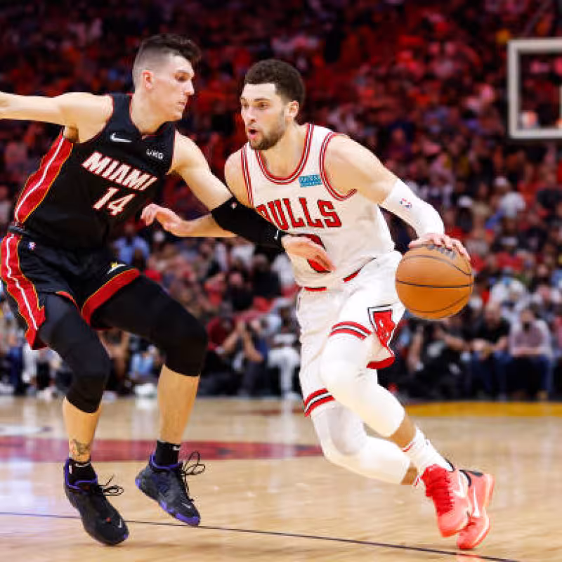 Rumores NBA: Zach Lavine a Miami Heat. Foto: gettyimages