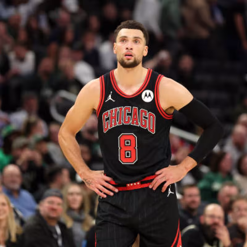 Zach Lavine, rumores NBA a Toronto Raptors. Foto: gettyimages