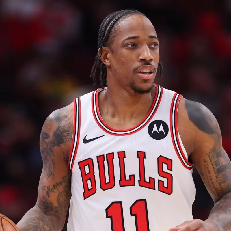 DeMar DeRozan, jugador de Chicago Bulls.