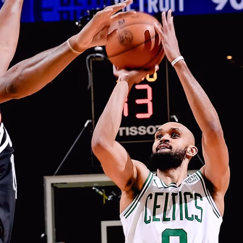 Derrick White, jugador de Boston Celtics.