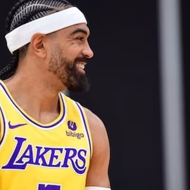 Gabe Vincent, jugador de Los Angeles Lakers.