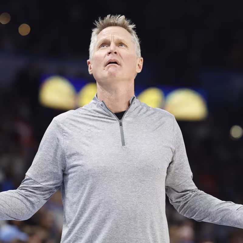 Steve Kerr, entrenador de Golden State Warriors.