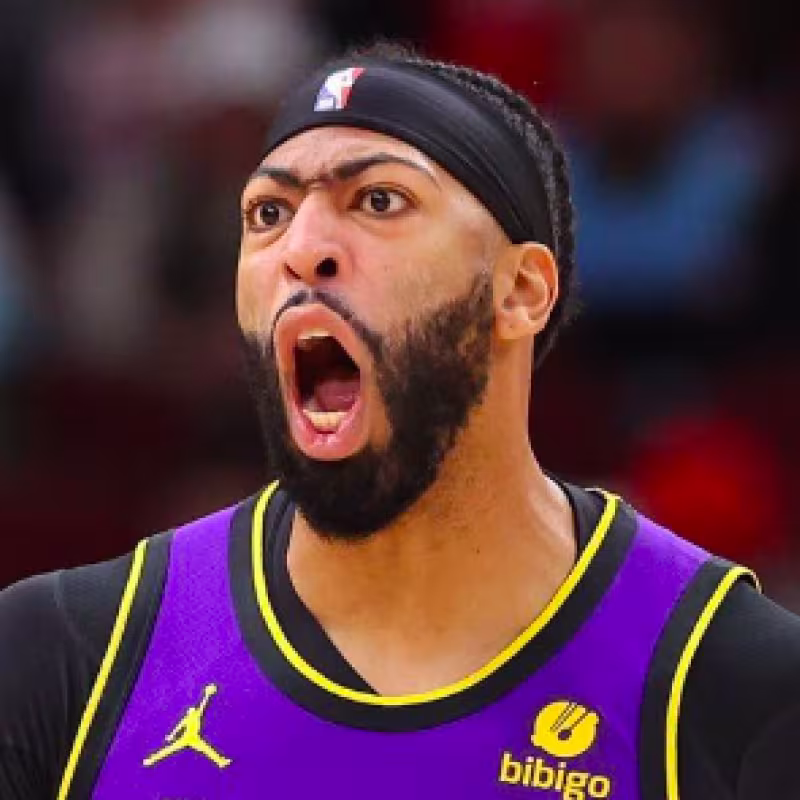 Anthony Davis, estrella de Los Angeles Lakers.