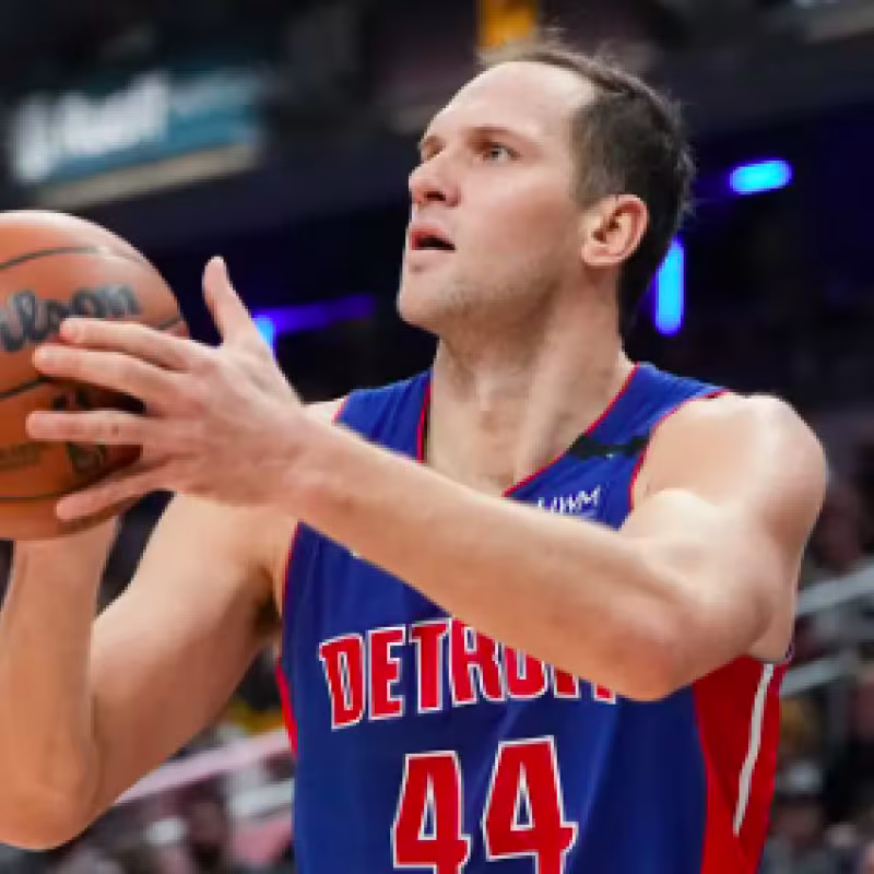 Bojan Bogdanovic, jugador de Detroit Pistons.