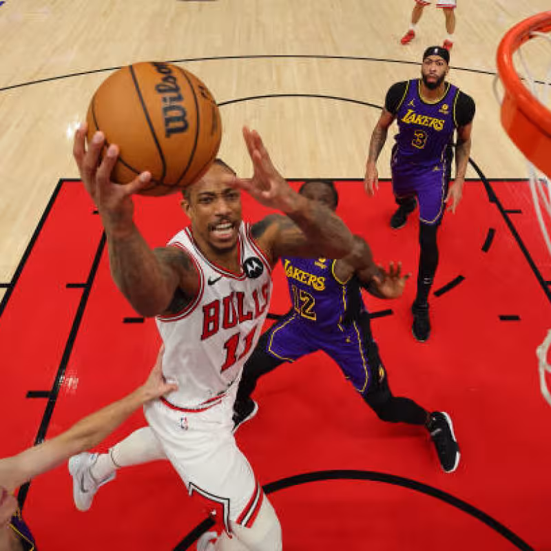 DeMar DeRozan, competitividad de Chicago Bulls. Foto: gettyimages