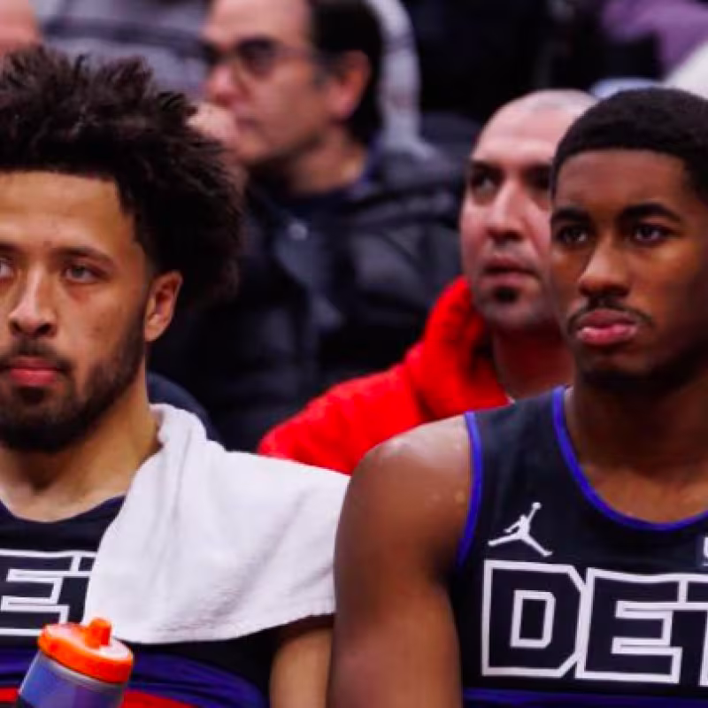 Bochornosa racha de Detroit Pistons. 