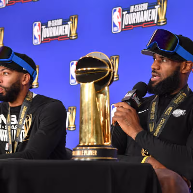 Expectativas de Los Angeles Lakers tras título en In-Season. Foto: gettyimages