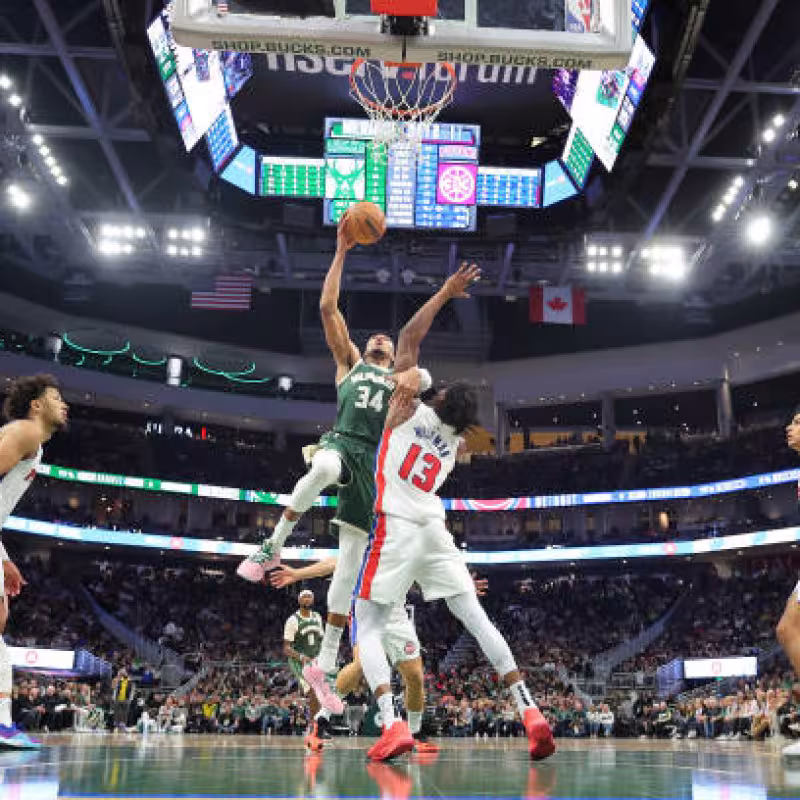 Giannis Antetokounmpo, estadística NBA. Foto: gettyimages