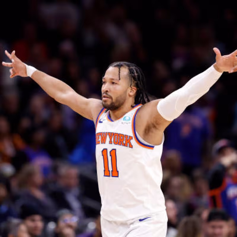 Jalen Brunson, histórica actuación ante Phoenix Suns. Foto: gettyimages