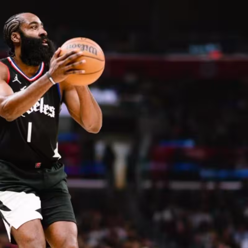 James Harden, jugador de Los Angeles Clippers. 