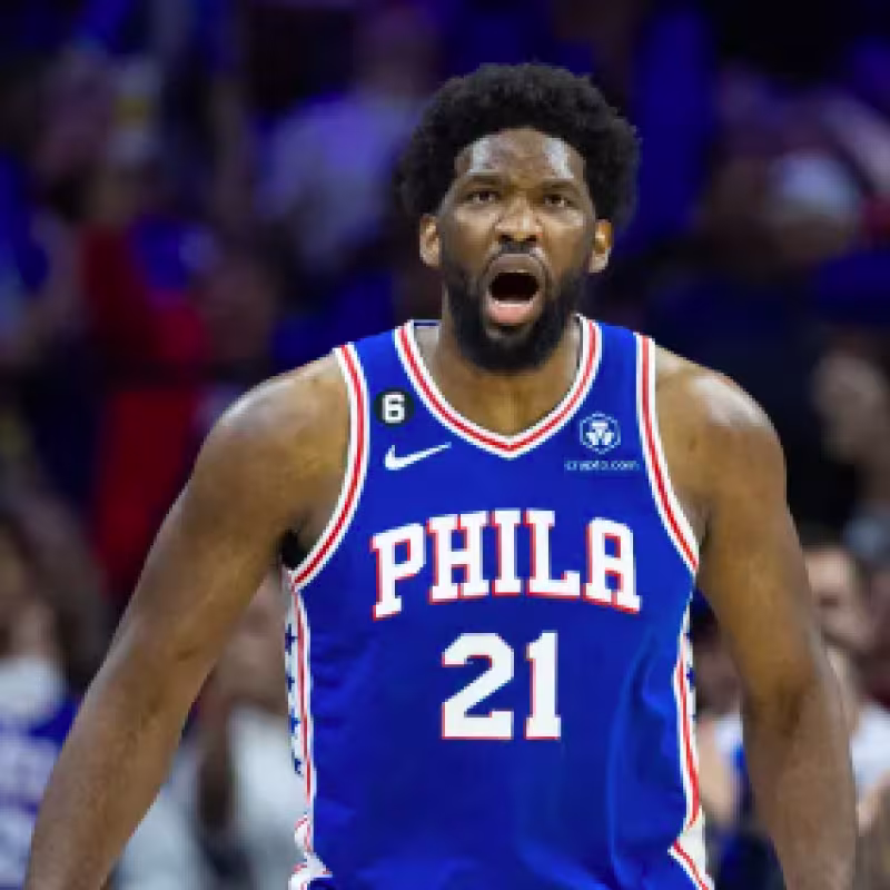 Joel Embiid, estrella de Philadelphia 76ers.