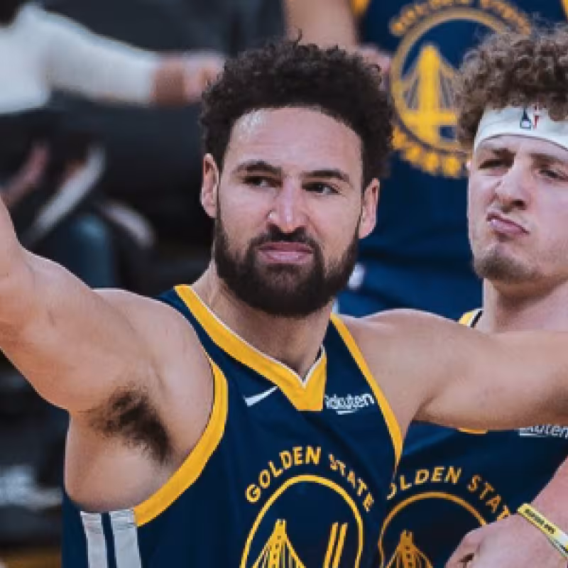 Klay Thompson, estrella de Golden State Warriors. 