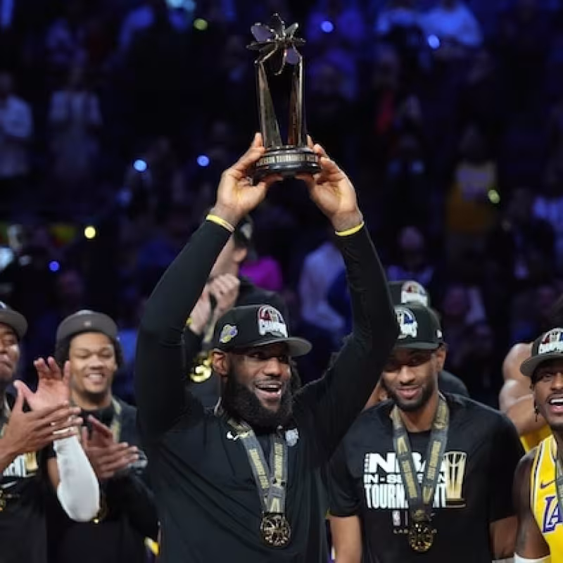LeBron James, MVP del primer In-Season Tournament de la NBA en la historia