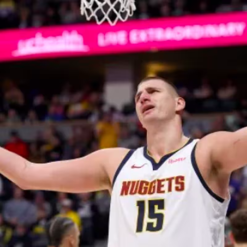 Nikola Jokic, estrella de Denver Nuggets. 