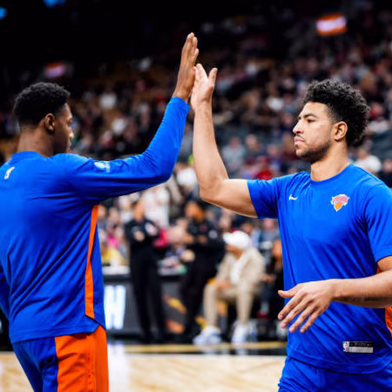 Quentin Grimes, queja rol Knicks. Foto: gettyimages