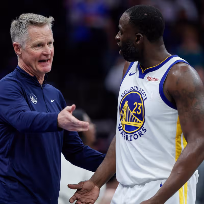Steve Kerr y Draymond Green