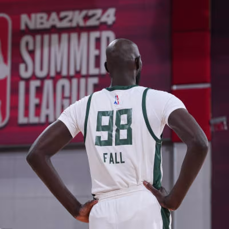 Tacko Fall, póster China. Foto: gettyimages