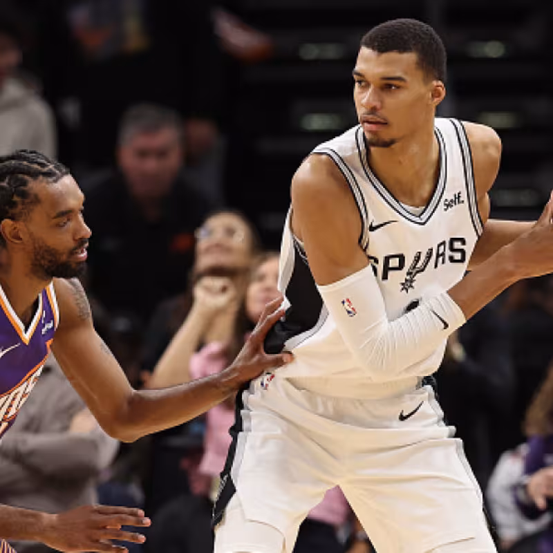 Victor Wembanyama, en un partido contra Phoenix Suns