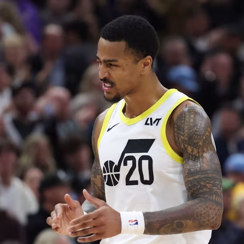 John Collins, jugador de Utah Jazz.