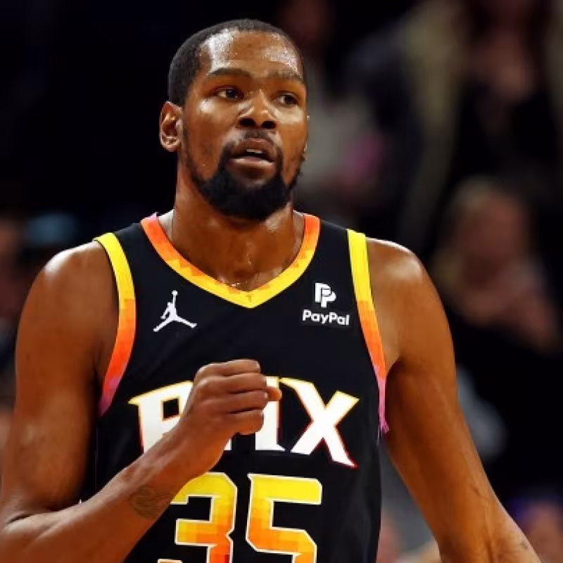Kevin Durant, estrella de Phoenix Suns.