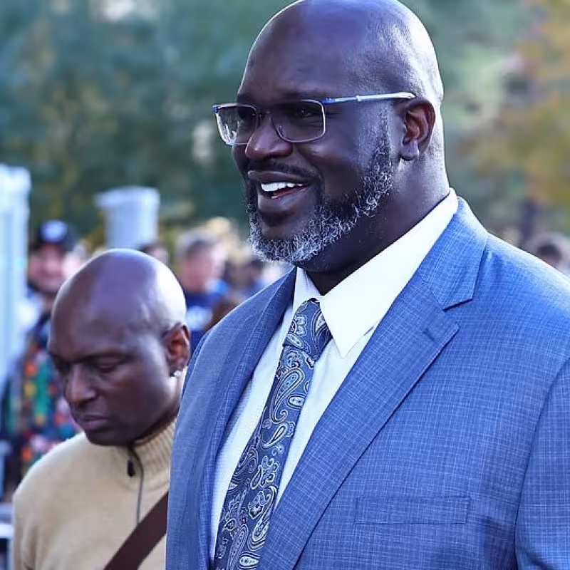 Shaquille O'Neal, leyenda de la NBA.