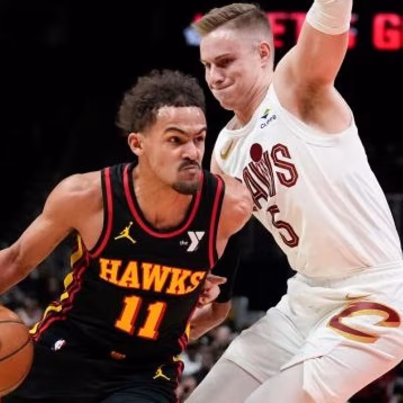 Trae Young, estrella de Atlanta Hawks.
