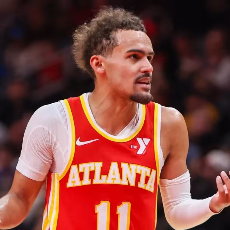Trae Young, estrella de Atlanta Hawks.