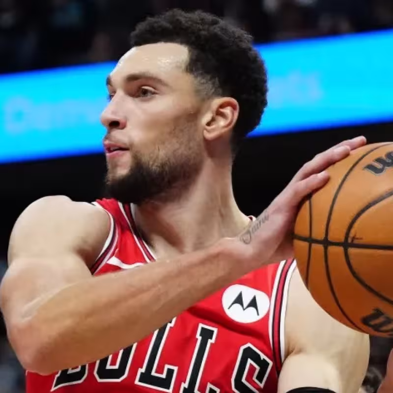 Zach LaVine, jugador de Chicago Bulls.