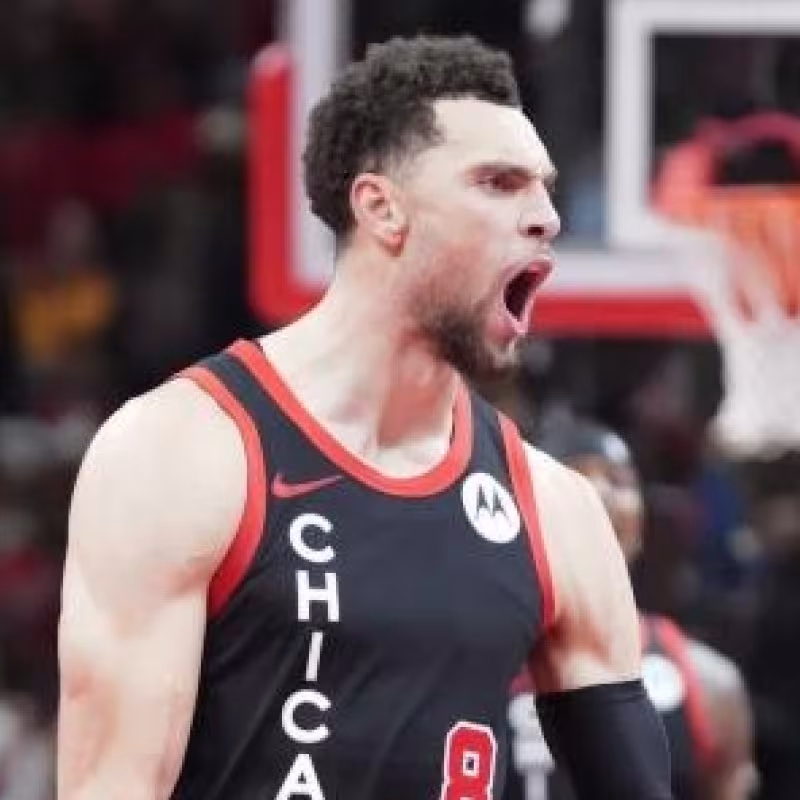 Zach LaVine, jugador de Chicago Bulls.