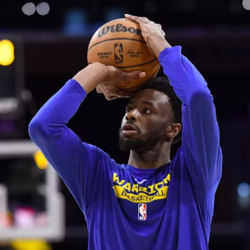 Andrew Wiggins, jugador de Golden State Warriors. 