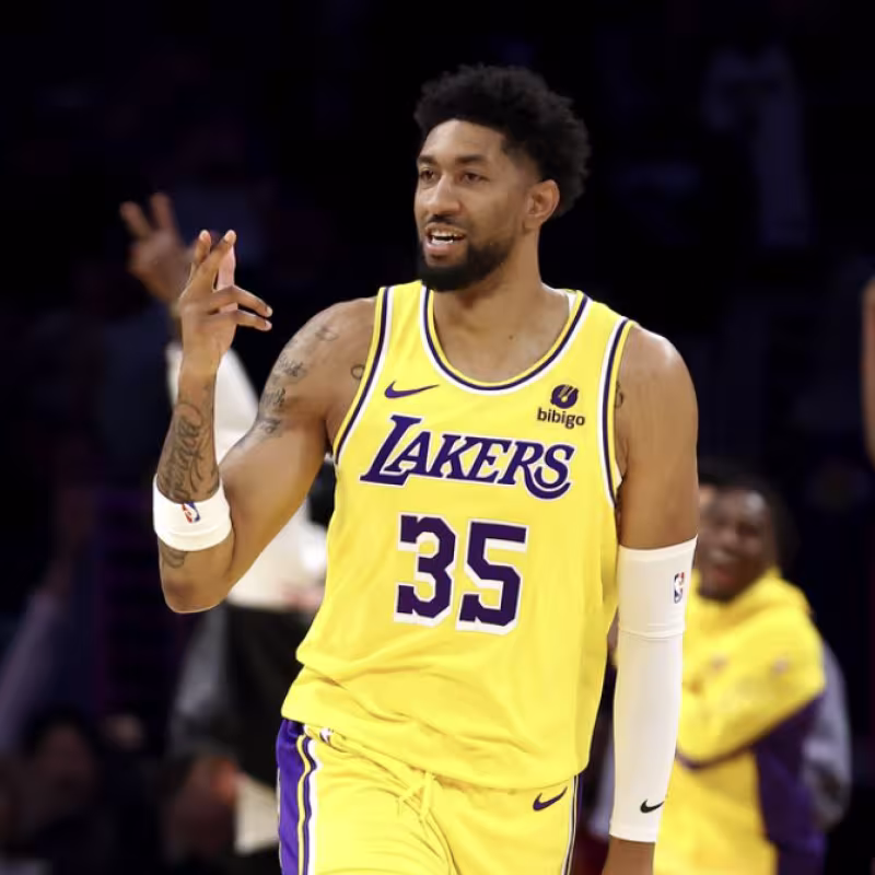 Chris Wood, jugador de Los Angeles Lakers. 