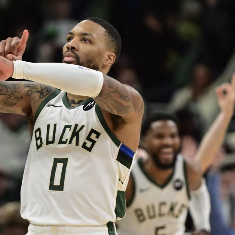 Damian Lillard, jugador de Milwaukee Bucks.