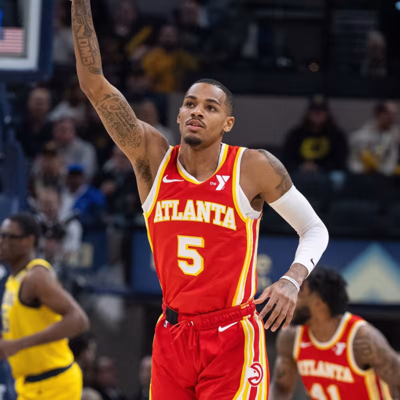 Dejounte Murray, jugador de Atlanta Hawks.