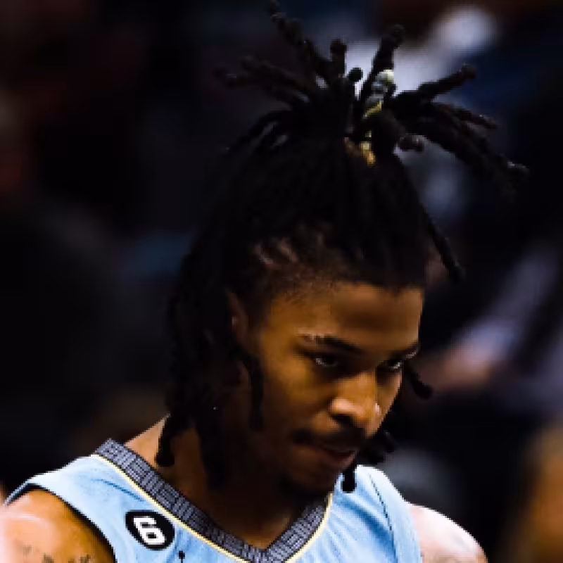 Ja Morant, estrella de Memphis Grizzlies. 