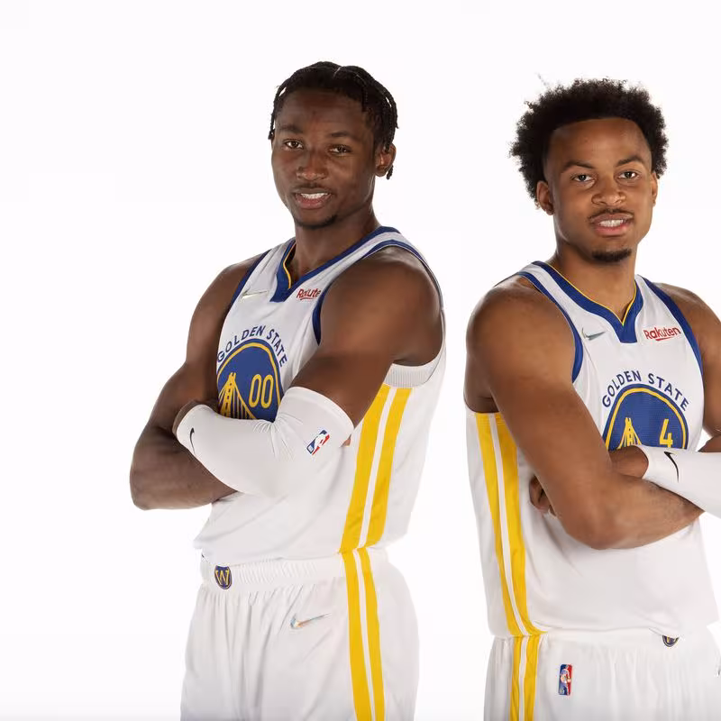 Jonathan Kuminga y Moses Moody