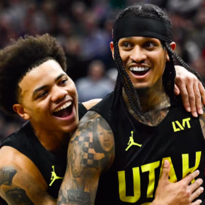 Jordan Clarkson, jugador de Utah Jazz. 