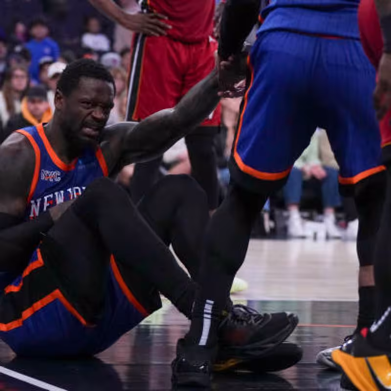 Julius Randle disloca hombro. Foto: gettyimages