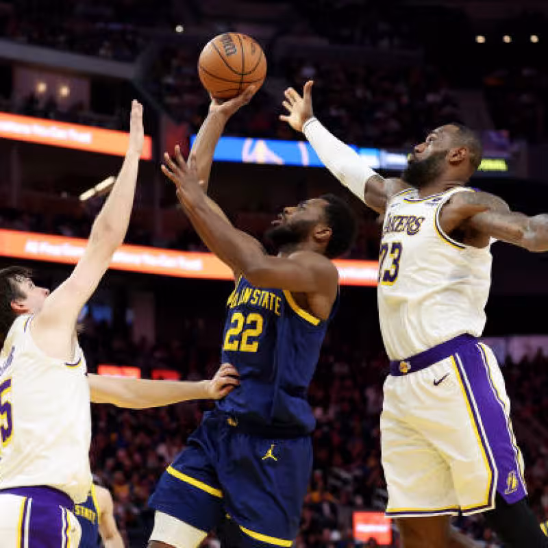 Lakers, victoria histórica ante Warriors. Foto: gettyimages