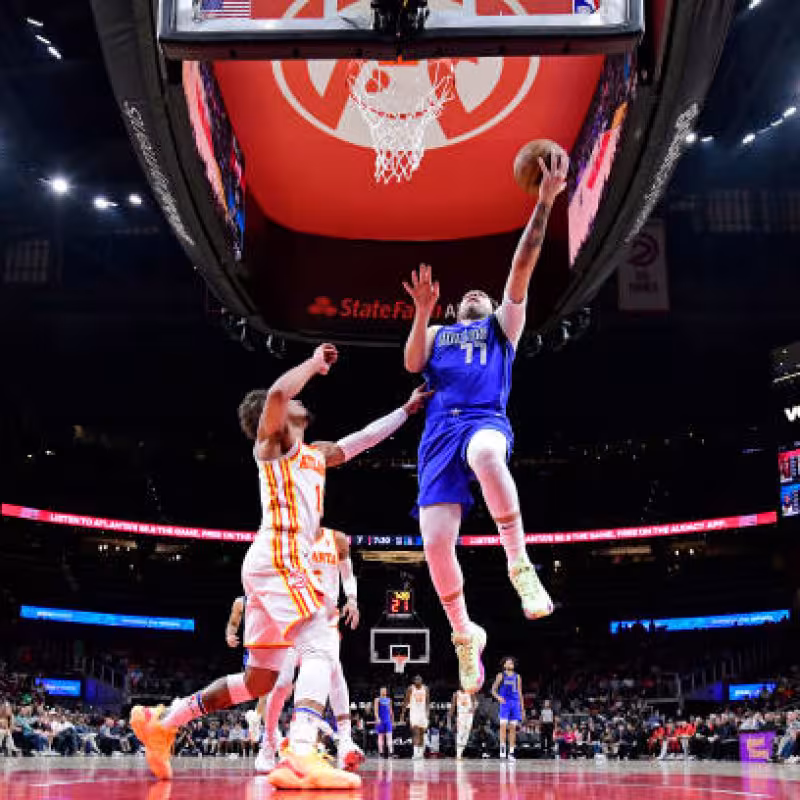 Luka Doncic, 73 puntos. Foto: gettyimages