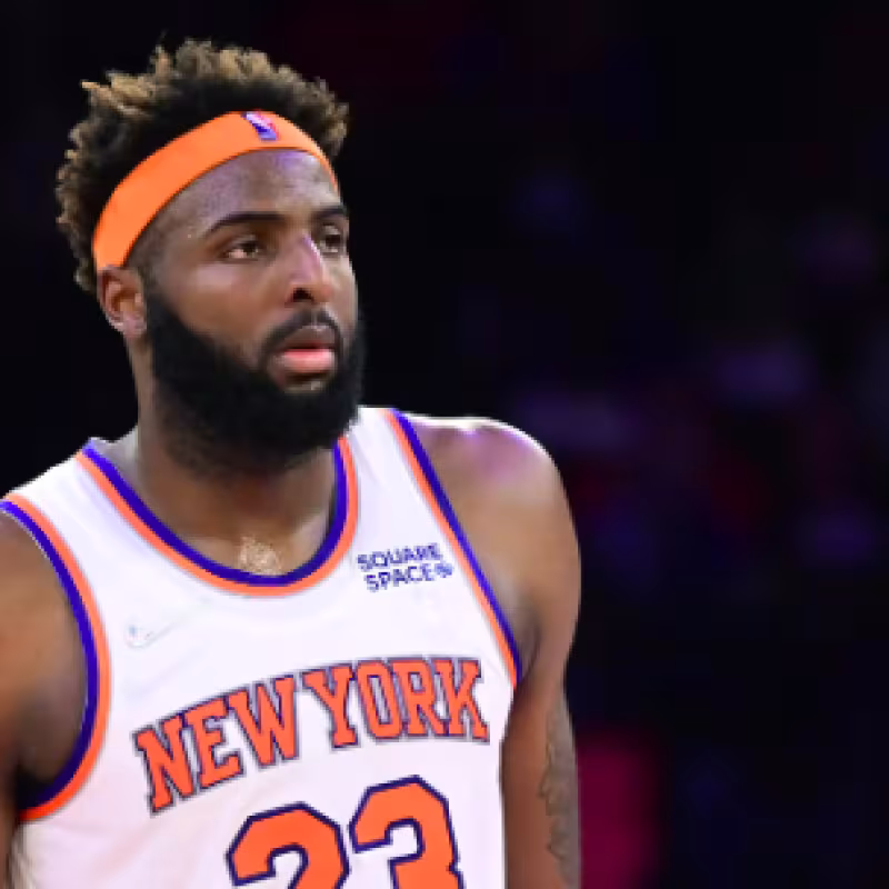 Mitchell Robinson, jugador de New York Knicks. 