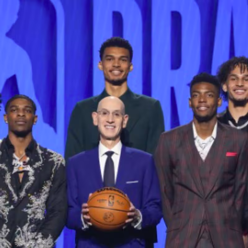 El Draft de 2023, con Victor Wembanyama. 