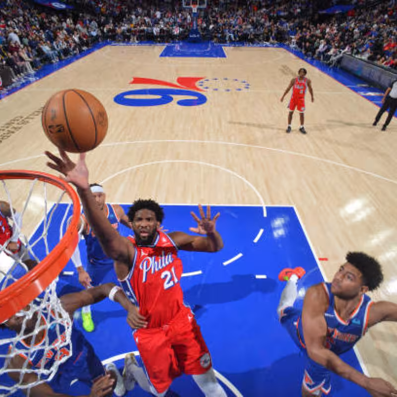 Joel Embiid, problema falta de partidos. Foto: gettyimages
