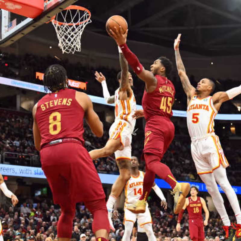 Rumores NBA: Donovan Mitchell y Dejounte Murray. Foto: gettyimages