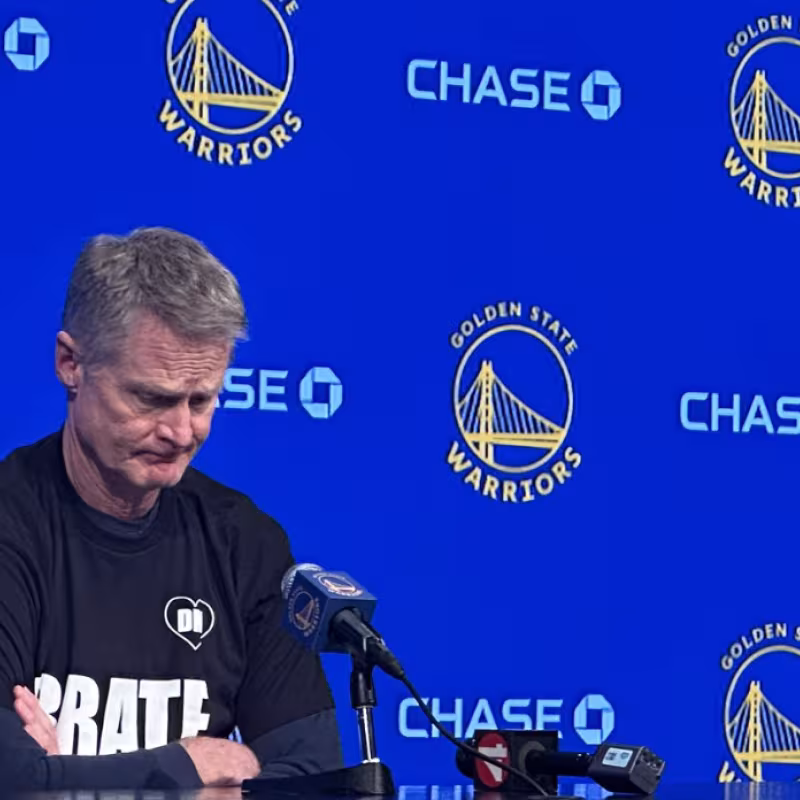 Steve Kerr, entrenador de Golden State Warriors. 