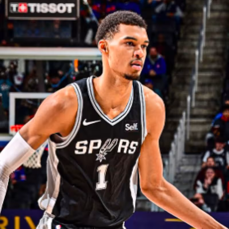 Victor Wembanyama, estrella de San Antonio Spurs. 