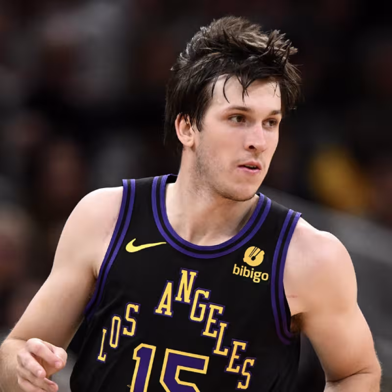 Austin Reaves, estrella de los Lakers. 